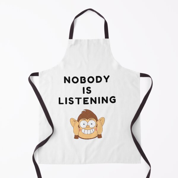 Item preview, Nobody is listening sarcastic quote t shirt [P-NIL 8]  designed and sold by HIPNOTIZAR  CRAFTS.