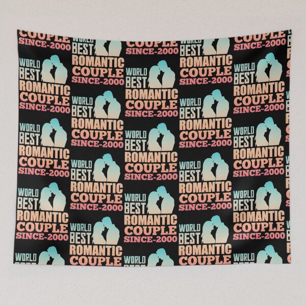 Item preview, World Best Romantic Couple Since  2000-Romantic designed and sold by KGN  CREATIVITY.