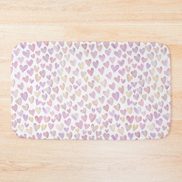 Item preview, Watercolor Hearts Pattern designed and sold by CoconatStudio.