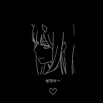 Artwork thumbnail, Zero Two by CRYSTAL ♡   Store