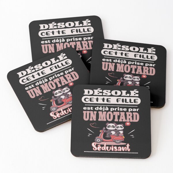 Item preview, Désolé Fille Prise Par Un Motard Sésuisant | Biker Couple Gift designed and sold by MyLifeStyleShop.