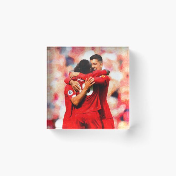 Item preview, Sadio Mané, Roberto Firmino &  Mohamed Salah - Celebration Oil Paint designed and sold by Nolopola.