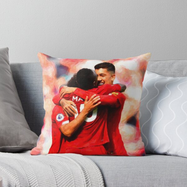 Item preview, Sadio Mané, Roberto Firmino &  Mohamed Salah - Celebration Oil Paint designed and sold by Nolopola.