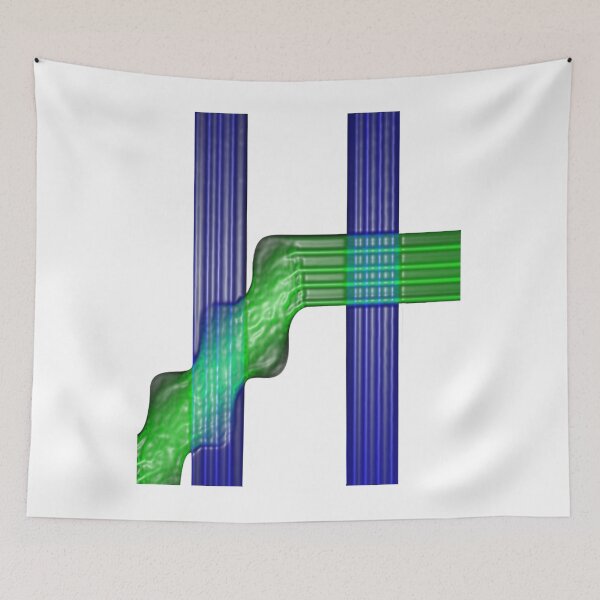 Item preview, Green And Blue designed and sold by MetalElephant.