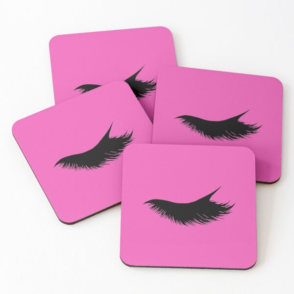Item preview, Bright Pink Eyelash Icon  designed and sold by Labradoodlesetc.