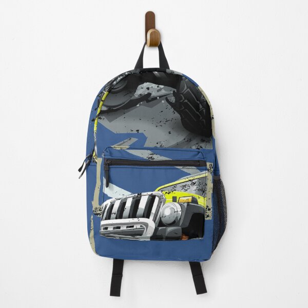 Cool Monster Trucks Rule - Gravedigger - Big Wheels Backpack