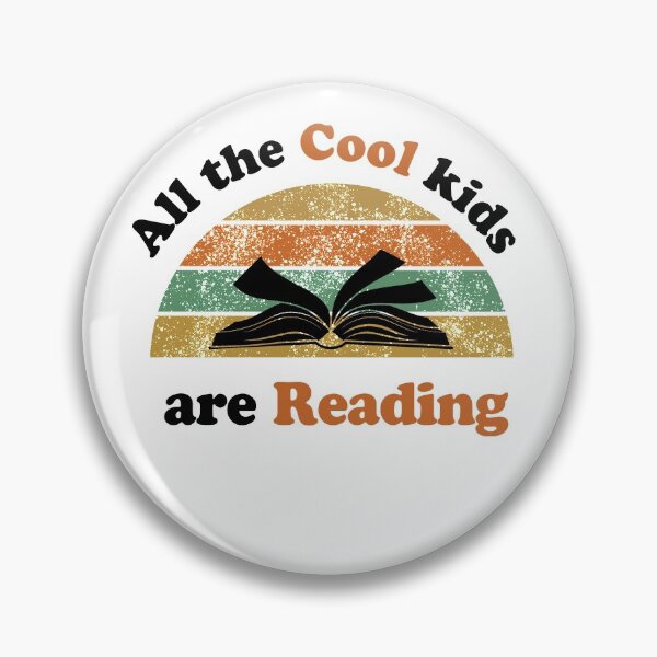Item preview, All The Cool Kids Are Reading designed and sold by Maxartdesigns.