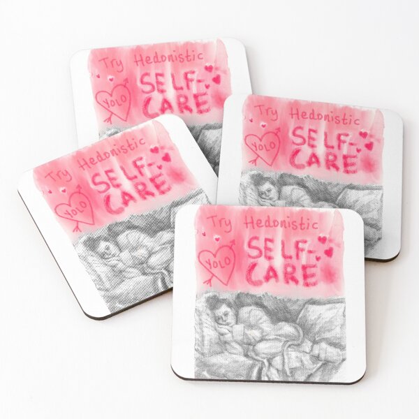 Item preview, Hedonistic self-care from my zine  designed and sold by Caoilfhionn Hanton.