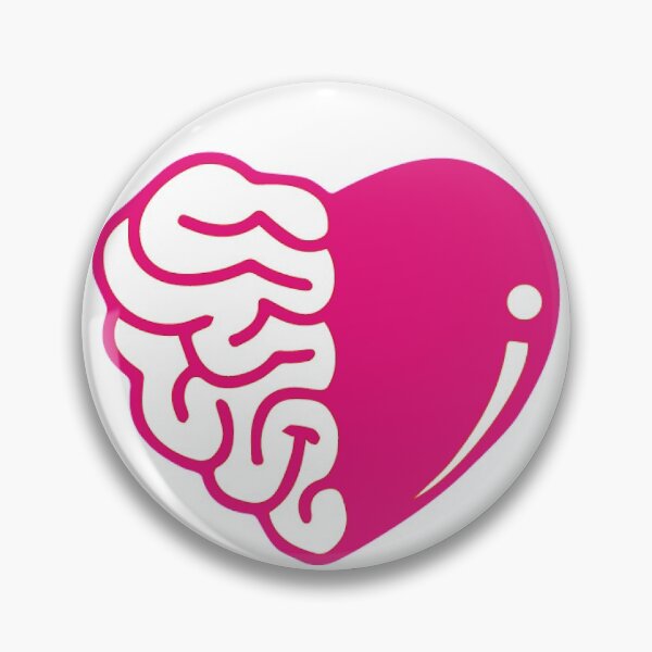 Item preview, brain and heart designed and sold by NiceShirtY.