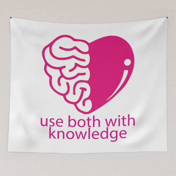 Item preview, brain and heart designed and sold by NiceShirtY.