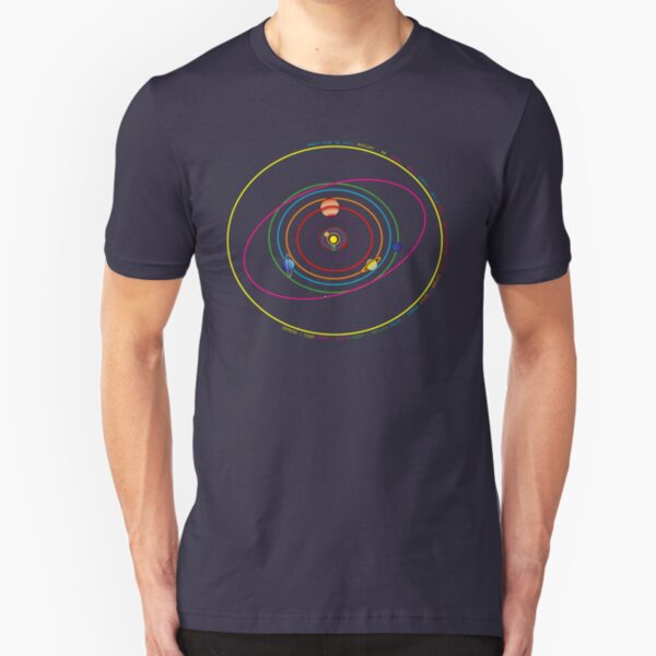 Solar System 2 Slim Fit T-Shirt
