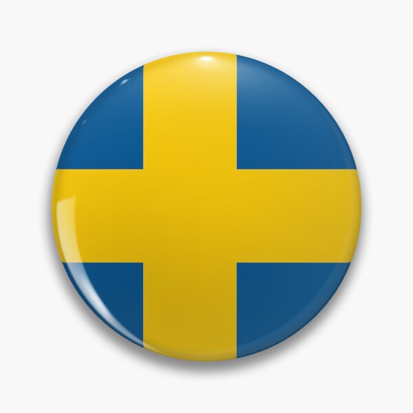 Item preview, Swedish Flag Gifts, Masks, Stickers & Products  designed and sold by mpodger.
