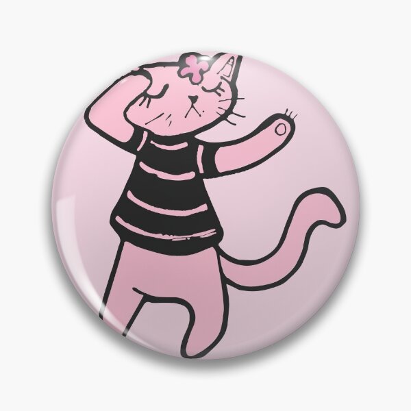 Aperçu de l'œuvre Dabbing lady chat créée et vendue par PixSmite.