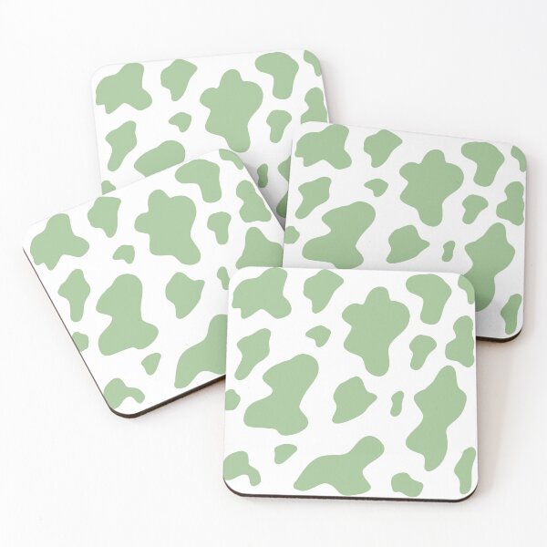 Item preview, Sage Green Cow Print designed and sold by moxsto.
