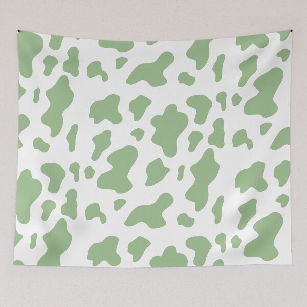Item preview, Sage Green Cow Print designed and sold by moxsto.
