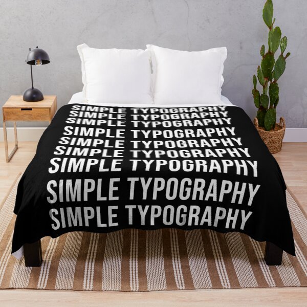 Item preview, simple typography designed and sold by AsKartongs.