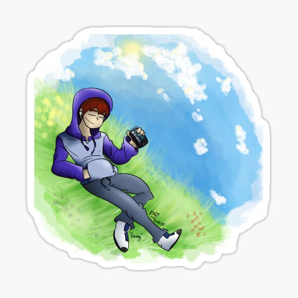 Living Glossy Sticker