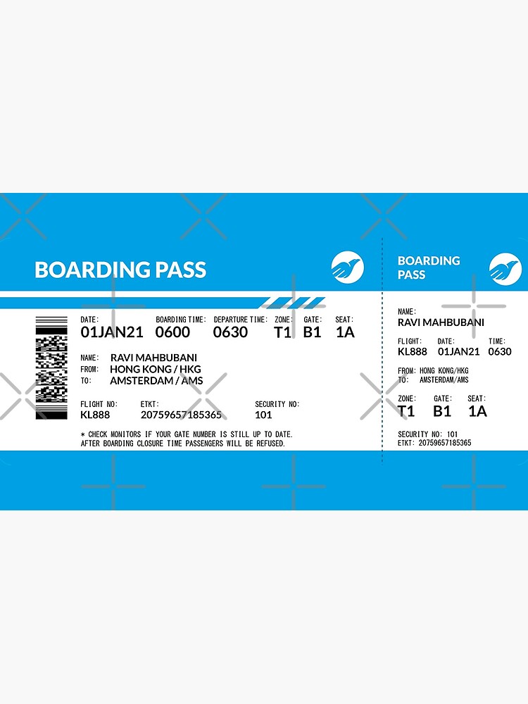 Boarding Pass 4000x1660 KL4 by twgcrazy