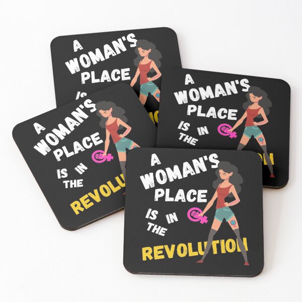 Item preview, A Woman's Place Is In The Revolution designed and sold by mikoala50.
