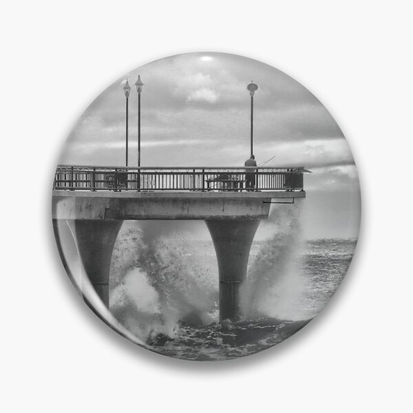 Item preview, Lone Fisherman On New Brighton Pier designed and sold by Phil Le Cren.