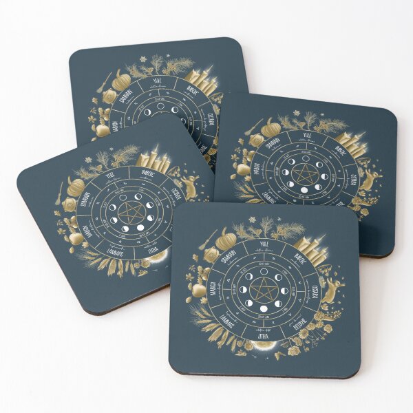 Item preview, Witch's wheel of the year in French designed and sold by MoonSprites.