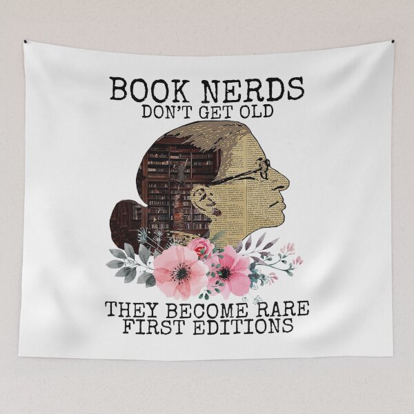 Item preview, Book Nerds Don't Get Old designed and sold by Maxartdesigns.
