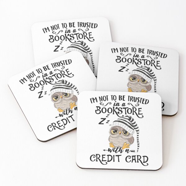 Item preview, I'm Not To Be Trusted In A Bookstore designed and sold by Maxartdesigns.