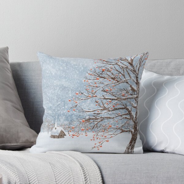 Item preview, Persimmon in a Winter Garden  designed and sold by JakoRila.