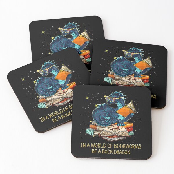 Item preview, Be A Book Dragon designed and sold by Maxartdesigns.