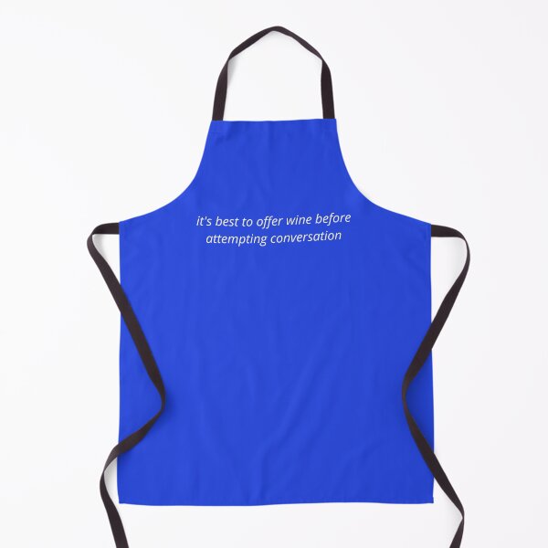 Item preview, Wine Before Conversation (white) designed and sold by Lowdown Designs.