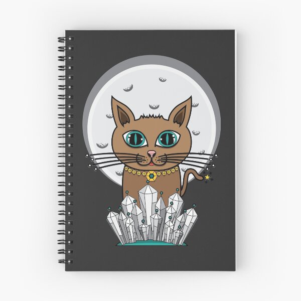 Item preview, Cosmic Moon Cat - Turquoise designed and sold by Holly-Rose Williams.