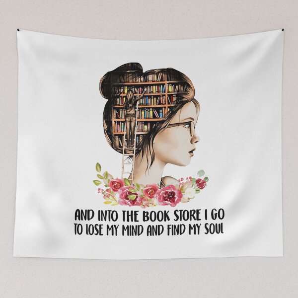 Item preview, Into The Book Store I Go 2 designed and sold by Maxartdesigns.
