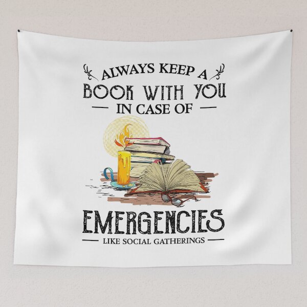 Item preview, Always Keep A Book With You designed and sold by Maxartdesigns.