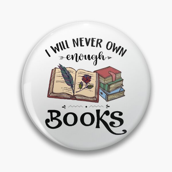 Item preview, I Will Never Own Enough Books designed and sold by Maxartdesigns.