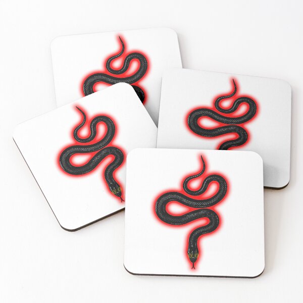 Item preview, Red Snake designed and sold by MetalElephant.