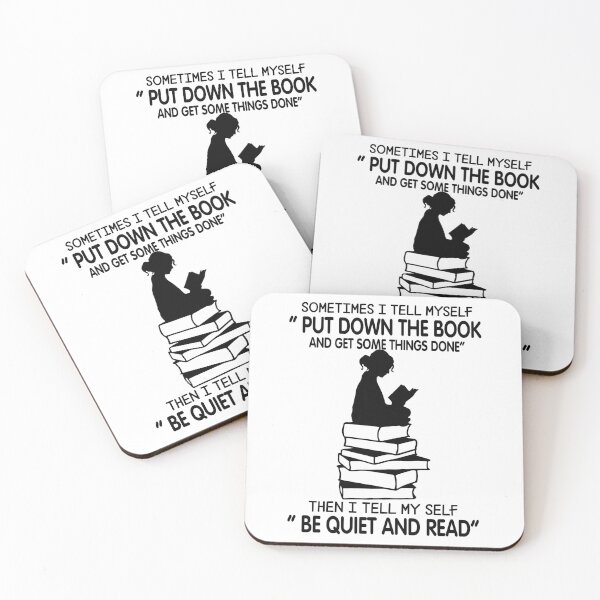 Item preview, Be Quiet And Read Book designed and sold by Maxartdesigns.