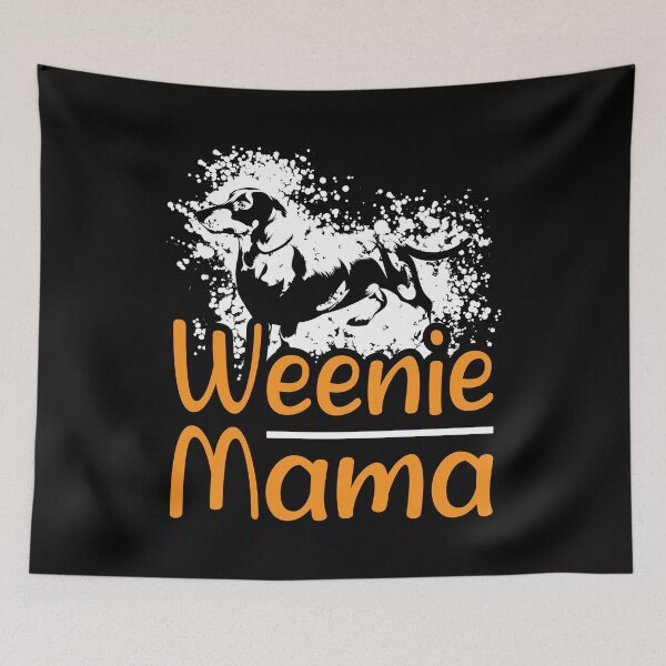 Item preview, Weenie Mama Breed Paws Bone Dogs Wiener Long Body Dachshund Paw Owners Man's Bestfriend For Paw Animal Dog Bone Pet designed and sold by shirti.