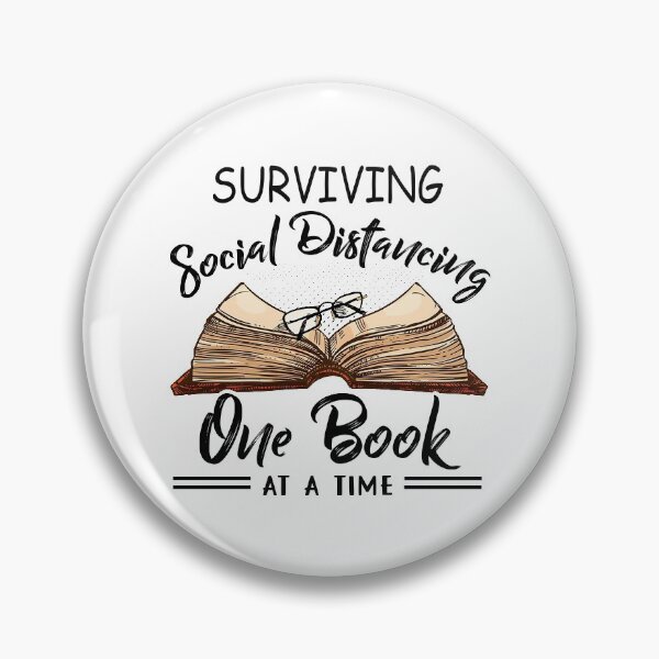 Item preview, Surviving Social Distancing One Book At A Time designed and sold by Maxartdesigns.