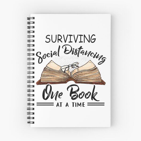 Item preview, Surviving Social Distancing One Book At A Time designed and sold by Maxartdesigns.