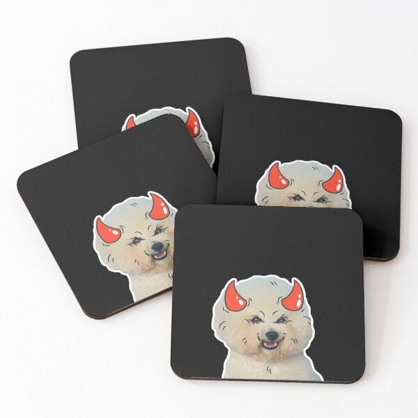 Item preview, Evil dog cute and funny designed and sold by CrazyHowCool.