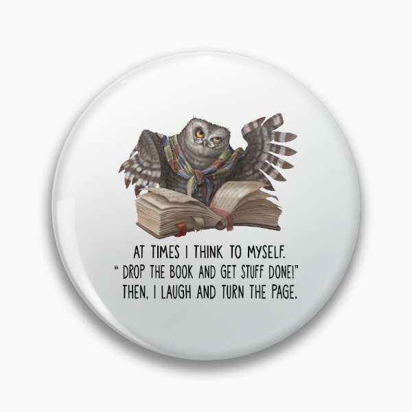 Item preview, I Laugh And Turn The Page designed and sold by Maxartdesigns.
