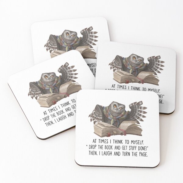 Item preview, I Laugh And Turn The Page designed and sold by Maxartdesigns.
