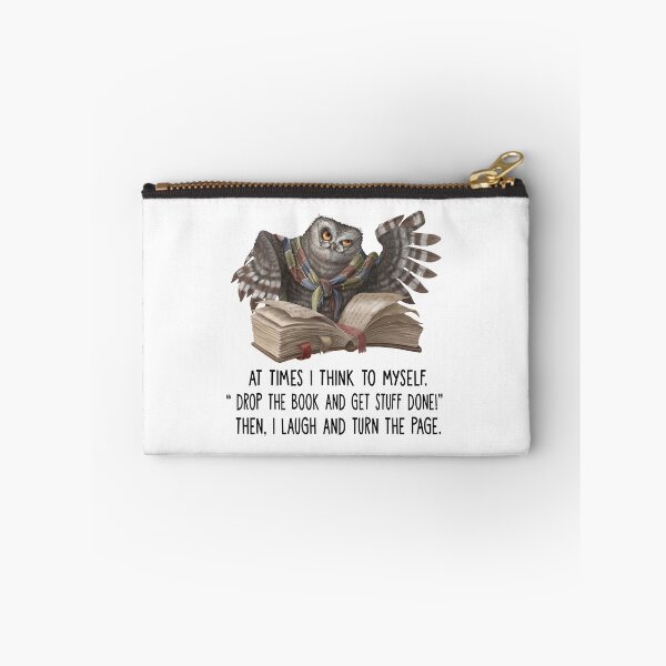 Item preview, I Laugh And Turn The Page designed and sold by Maxartdesigns.