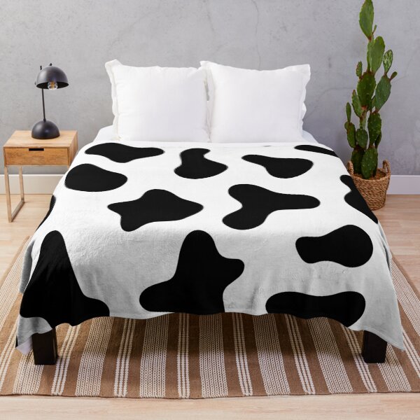 Item preview, Holstein Friesian Cow skin seamless Pattern designed and sold by Mande Arts.