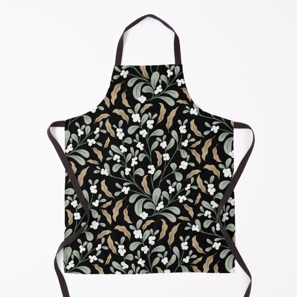 Item preview, Snowberry Botanical | Black designed and sold by RebeccaFlaherty.