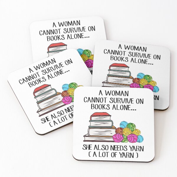 Item preview, A Woman Cannot Survive On Books Alone designed and sold by Maxartdesigns.