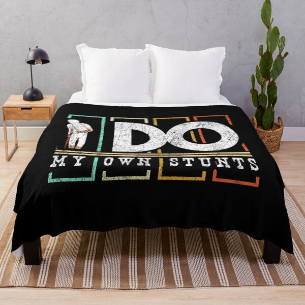 Item preview, I Do My Own Stunts Jumping Tricks Skateparks Skateboarding Sk8 Half Pipe Freestyle Exhibition Sports Jump Boarder designed and sold by shirti.
