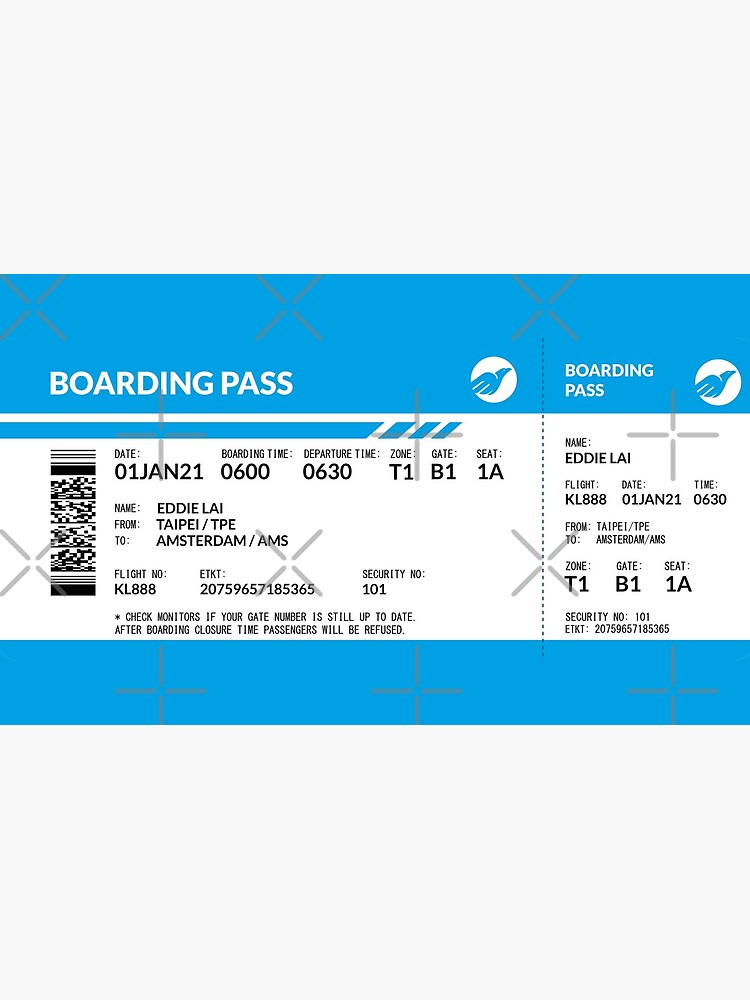 Boarding Pass 4000x1660 KL10 by twgcrazy