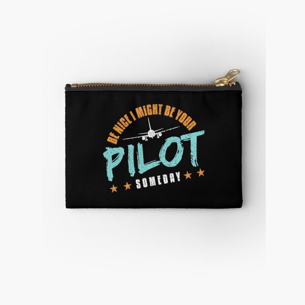 Item preview, Be Nice I Might Be Your Pilot Someday Navigation Fly Plane Airplanes Aviation Flying Captain Airport Airplane Tops designed and sold by shirti.