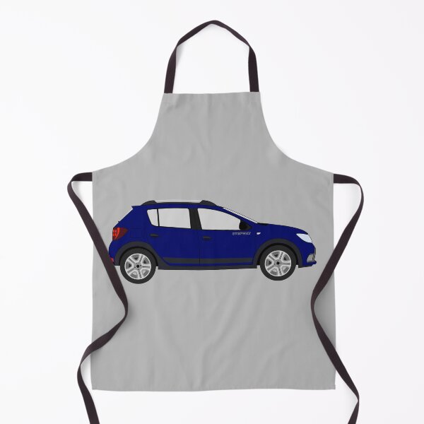 Item preview, Dacia Sandero Stepway Blue Car 'Krystal' designed and sold by RedBubbleBath.